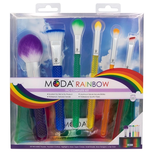 NWT MŌDA Rainbow 7pc Complete Kit - Picture 3 of 5